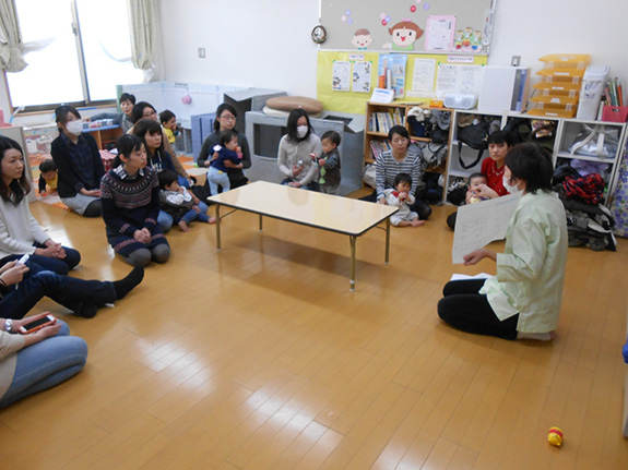 城の星保育園 子育て支援センター 千葉県流山市 あかぎ万葉