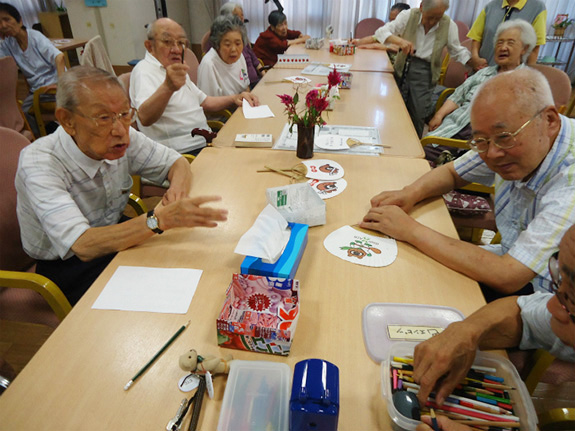 利用者様同士の団欒