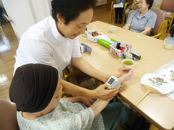 お茶・ 健康チェック